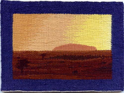 big rock at dawn